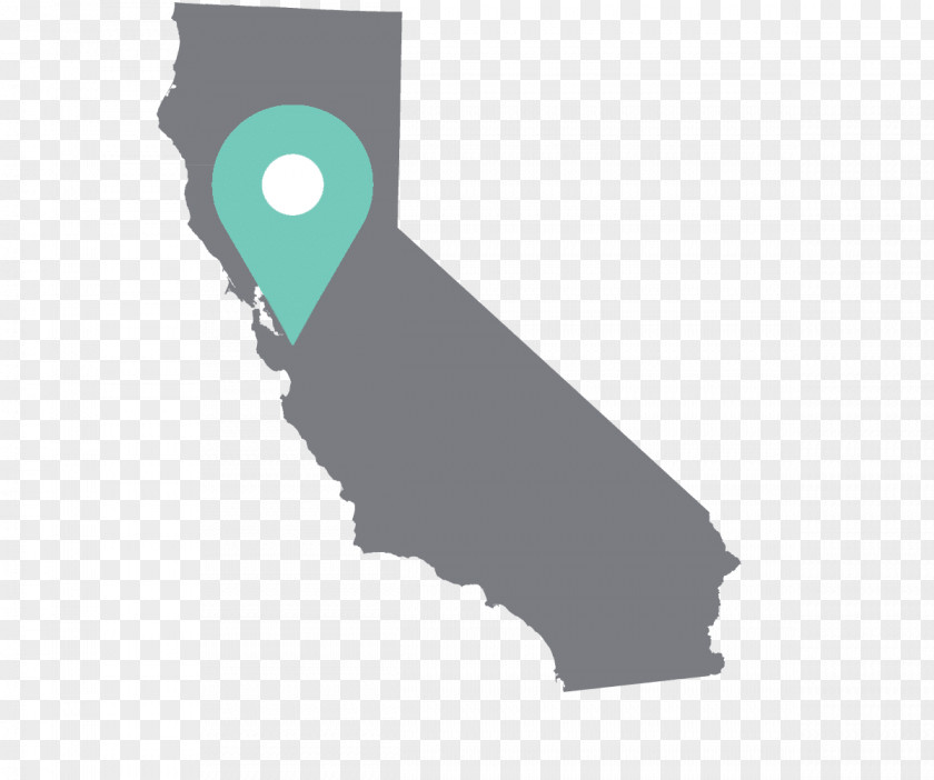 Map California Vector PNG