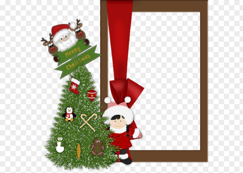 Santa Claus Christmas Ornament Introspection PNG