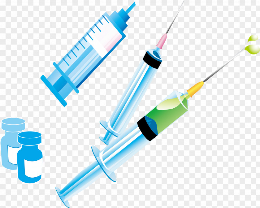 Syringes And Vials Injection Syringe Vial PNG