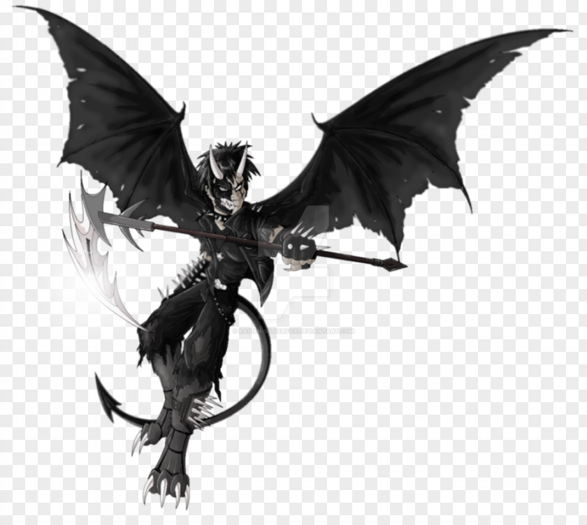 Dragon White Demon PNG