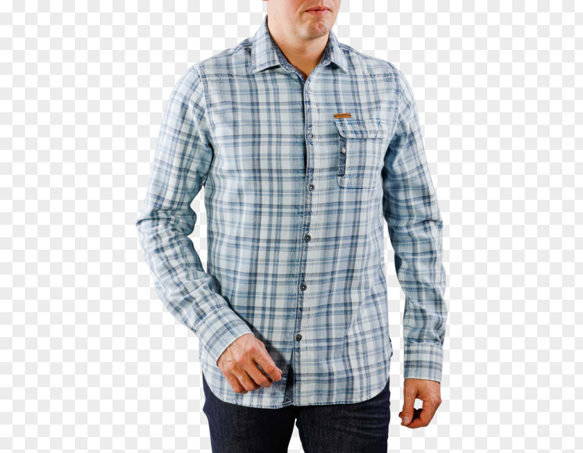 Dress Shirt Tartan Denim PNG