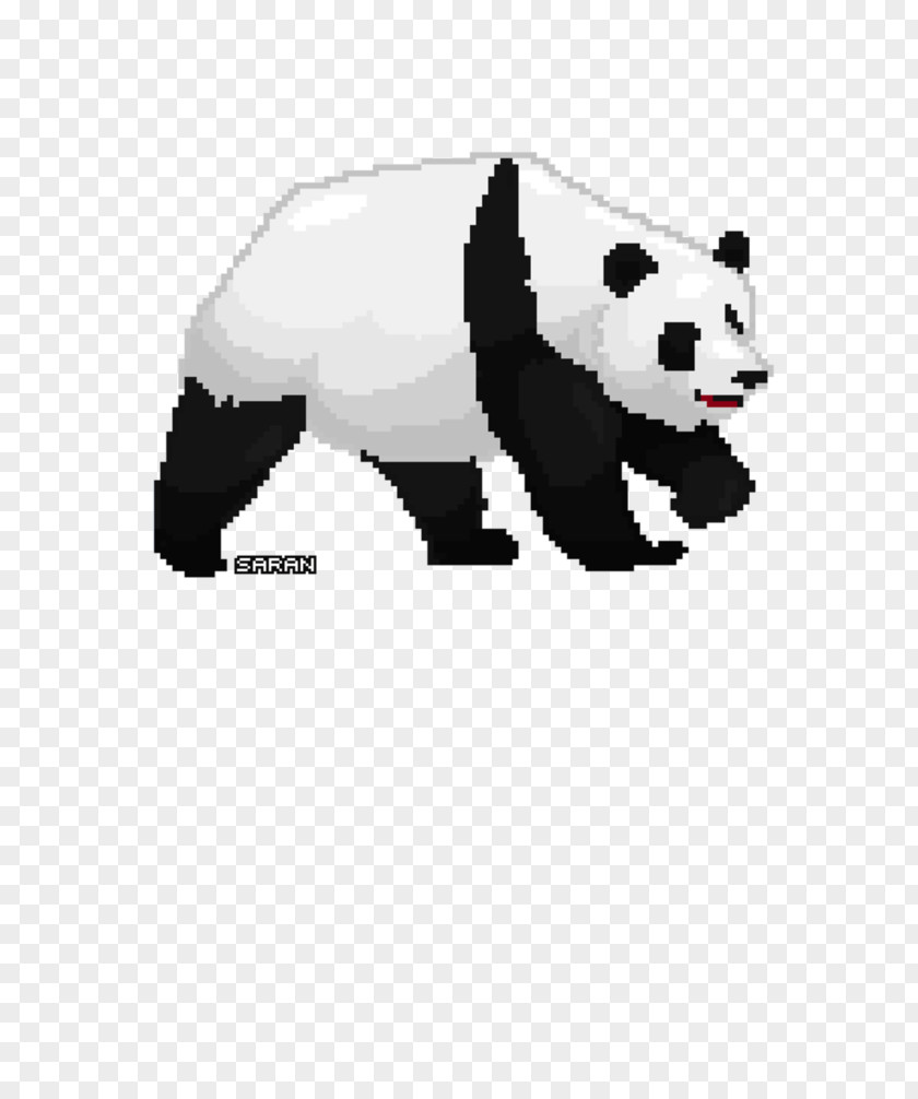 Saran Wrapped Giant Panda Dog Canidae Mammal Illustration PNG