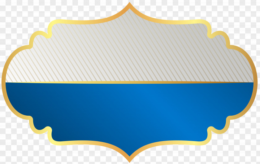 Blue Label Clip Art PNG