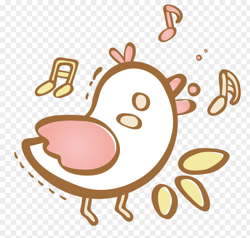 Cartoon Birds Singing Download PNG