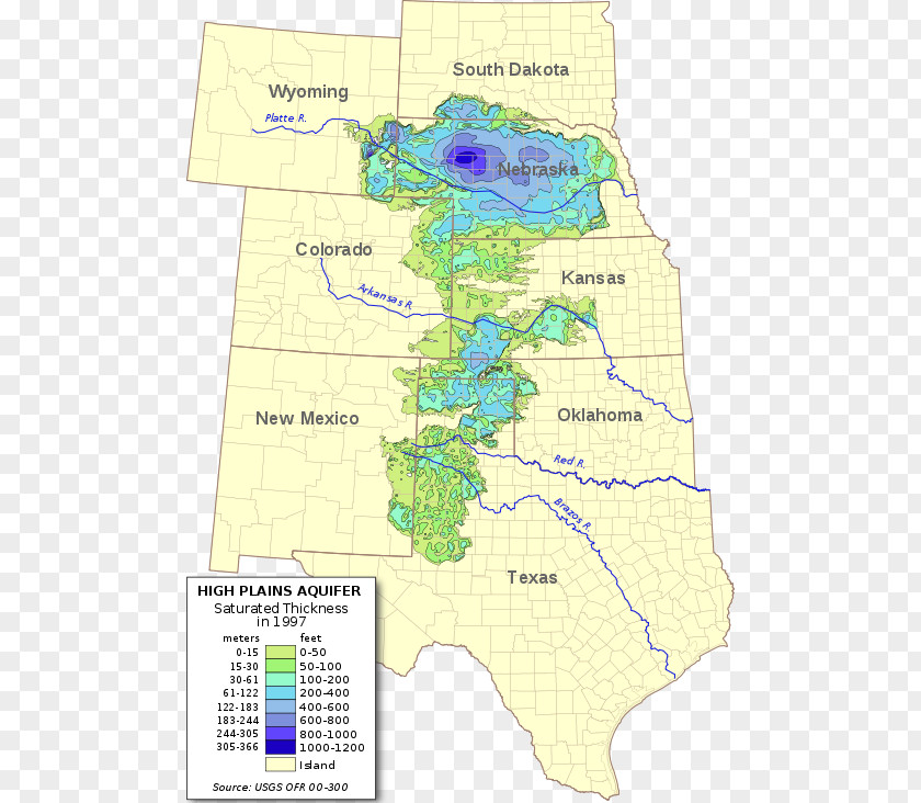 Ogallala Aquifer Water Table High Plains PNG