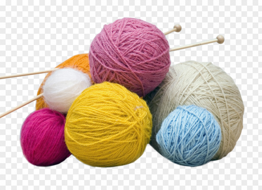 Shawl Yarn Textile Woolen Knitting PNG