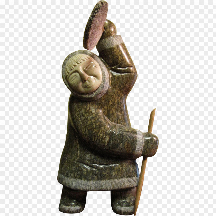 Walrus Sculpture Figurine Statue Wood Carving Art PNG