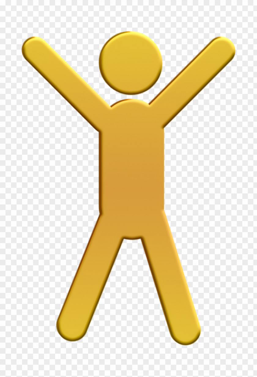 Human Icon Humans Arms Up PNG