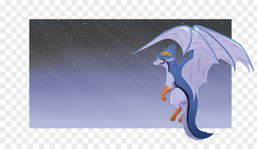 Night Time Dragon Desktop Wallpaper Cartoon PNG