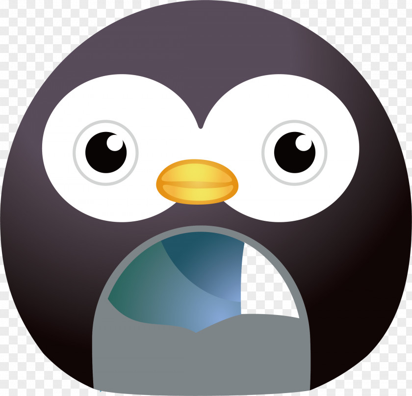 Penguin Vector Element Owl Cartoon PNG