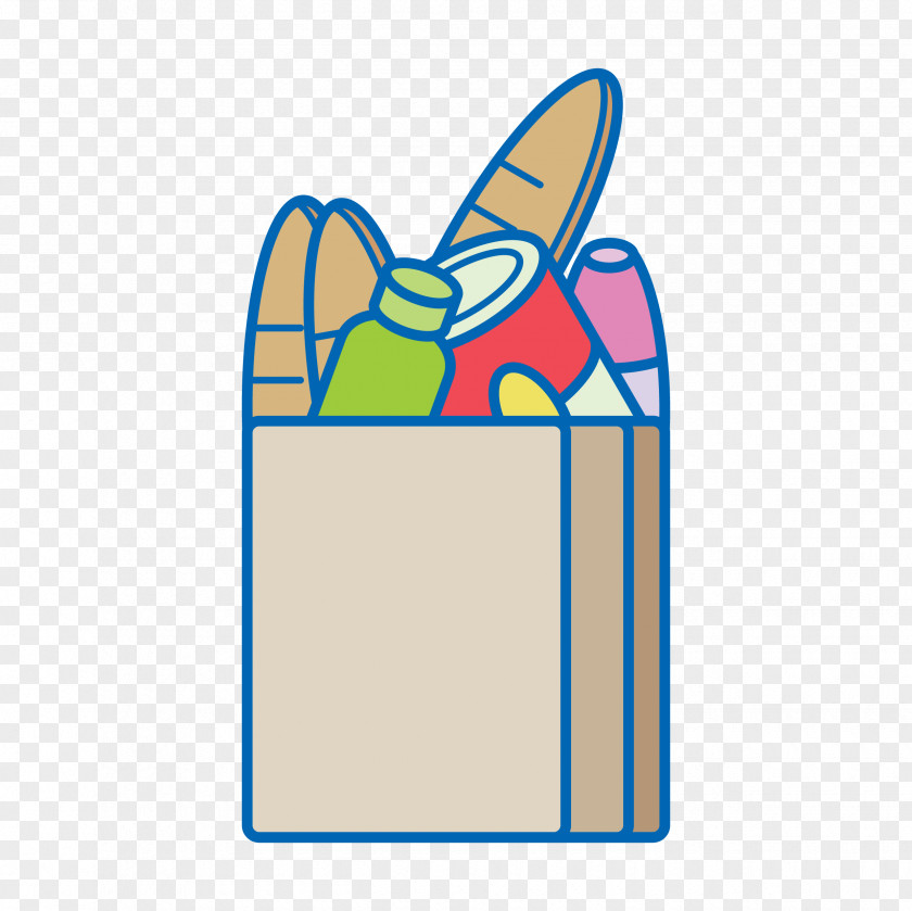 Portable Paper Bag Brand Line Clip Art PNG