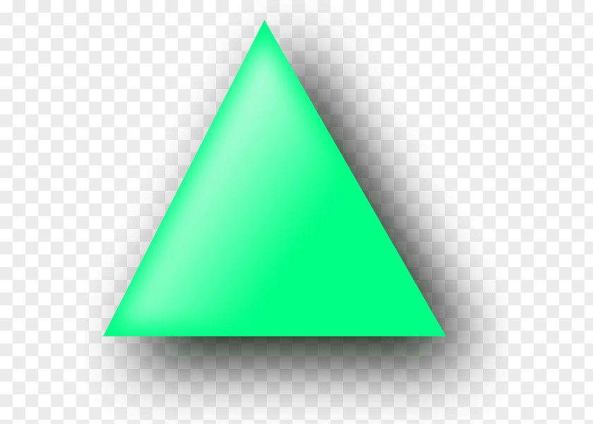 Triangle Color Green Clip Art PNG