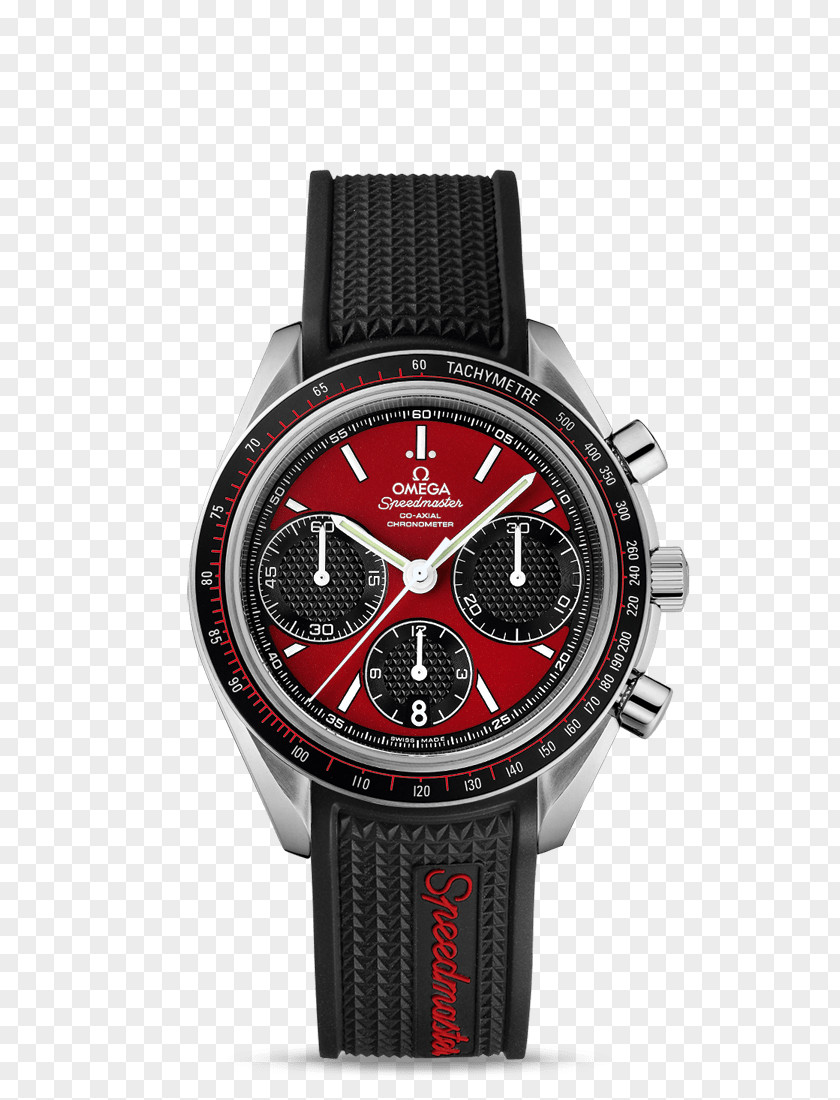 Watch Omega Speedmaster Racing Automatic Chronograph SA Coaxial Escapement PNG