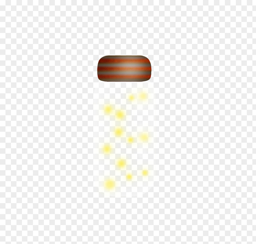 Firefly Bottle Material Yellow Pattern PNG