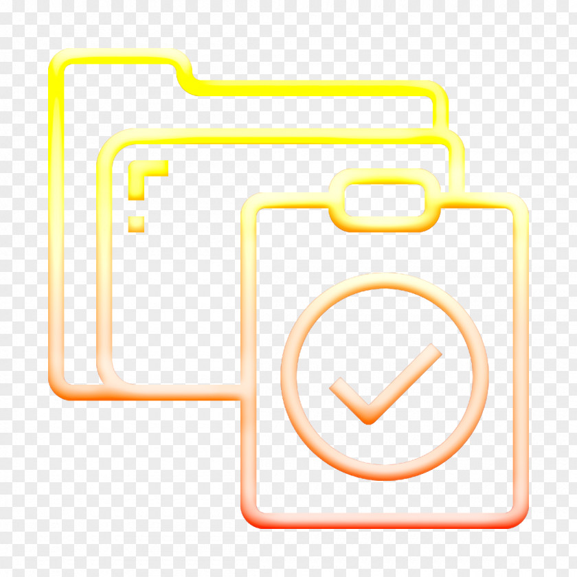Folder And Document Icon Clipboard List PNG