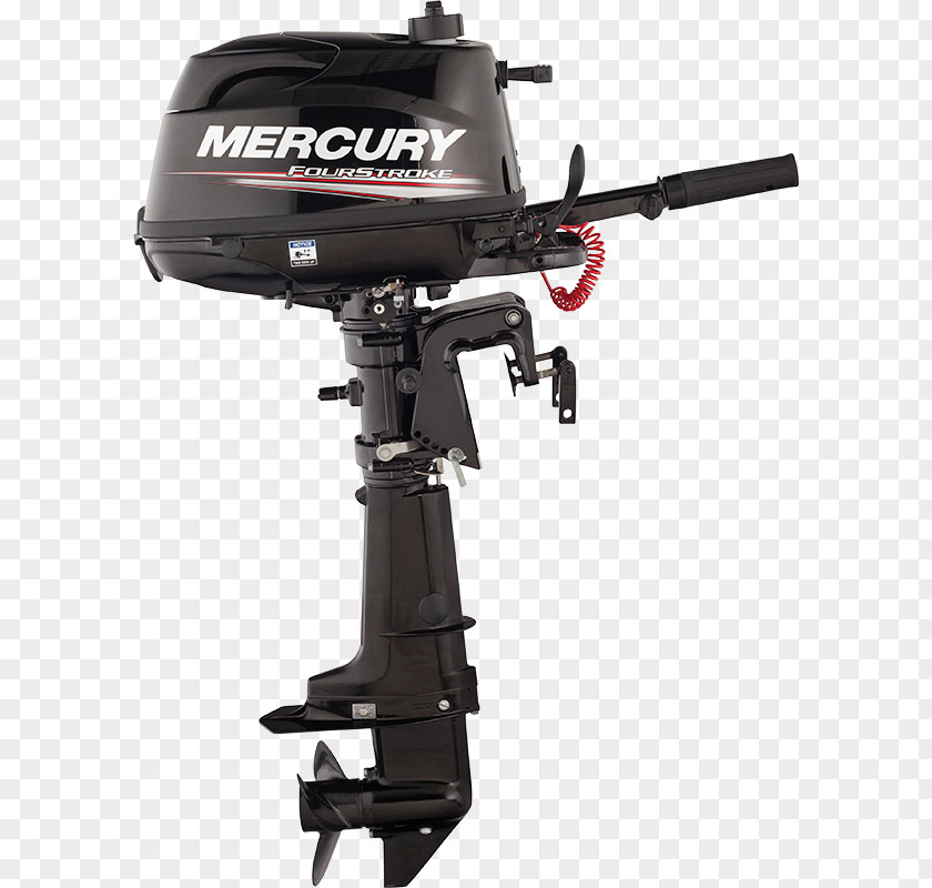 Four Stroke Engine Outboard Motor Mercury Marine Four-stroke Boat PNG