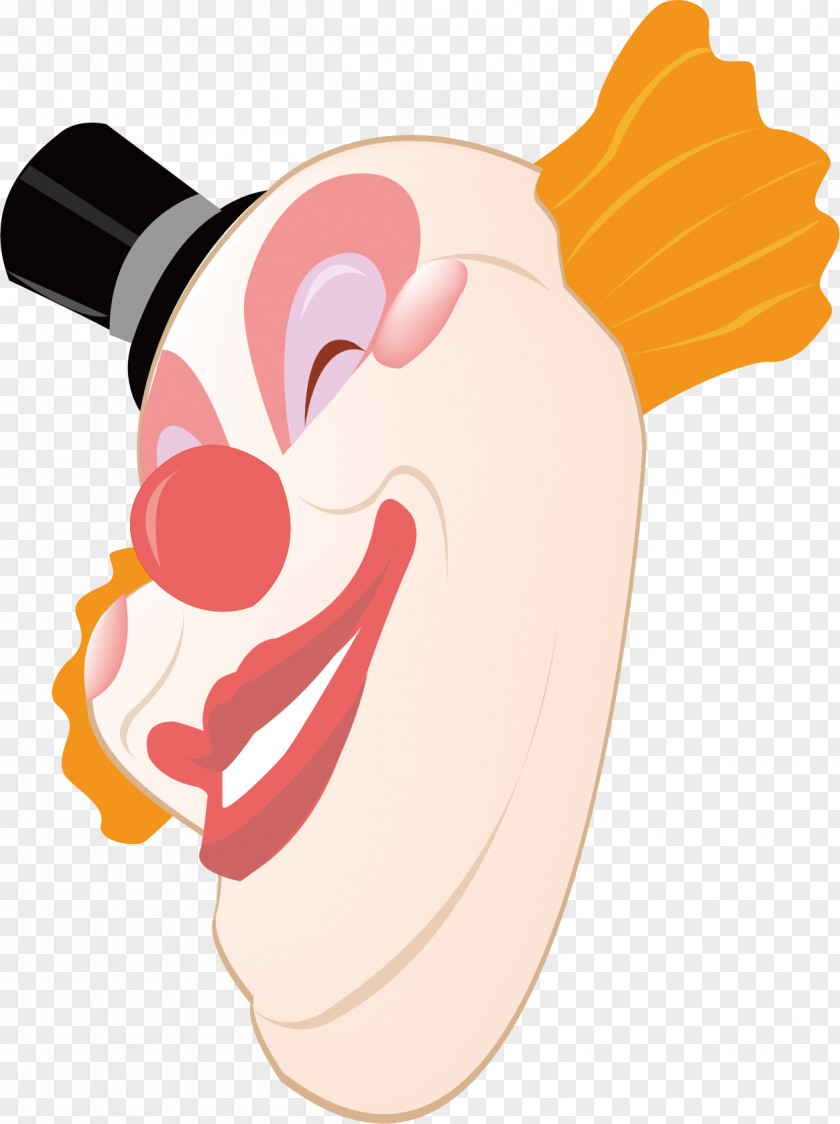Mask Vector Material Clown Illustration PNG