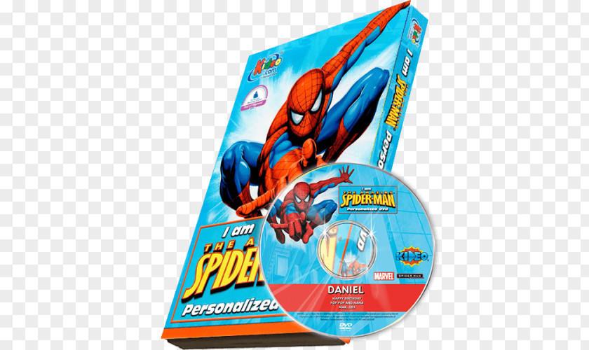 Spiderman Spider-Man DVD Child Dr. Otto Octavius Compact Disc PNG