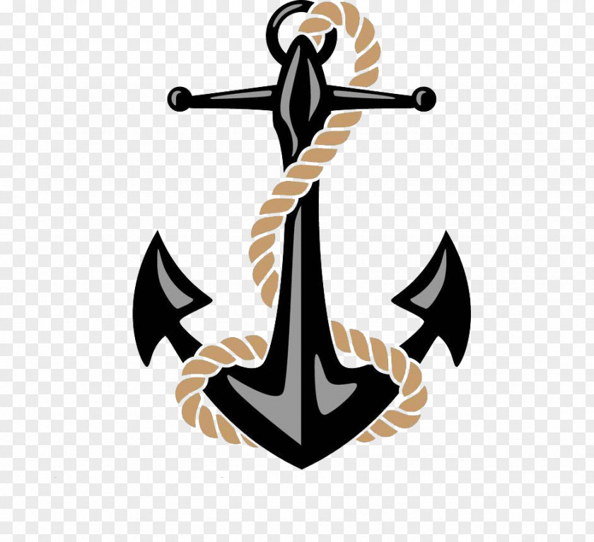 The Anchor Line Around Rope Watercraft Illustration PNG