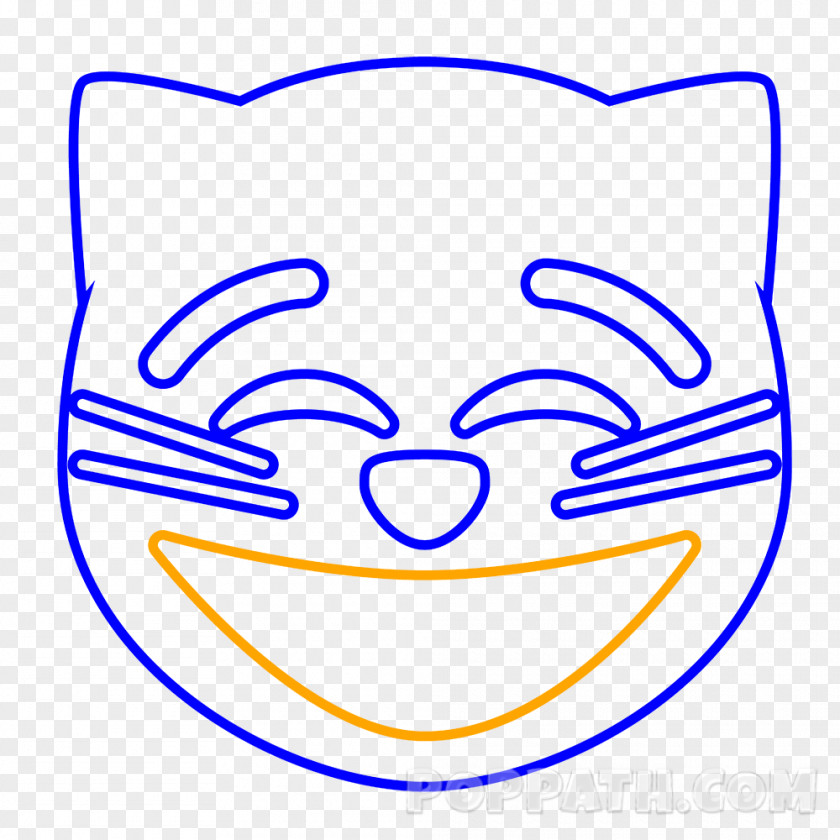 Cat Emoji Drawing Face Smile PNG