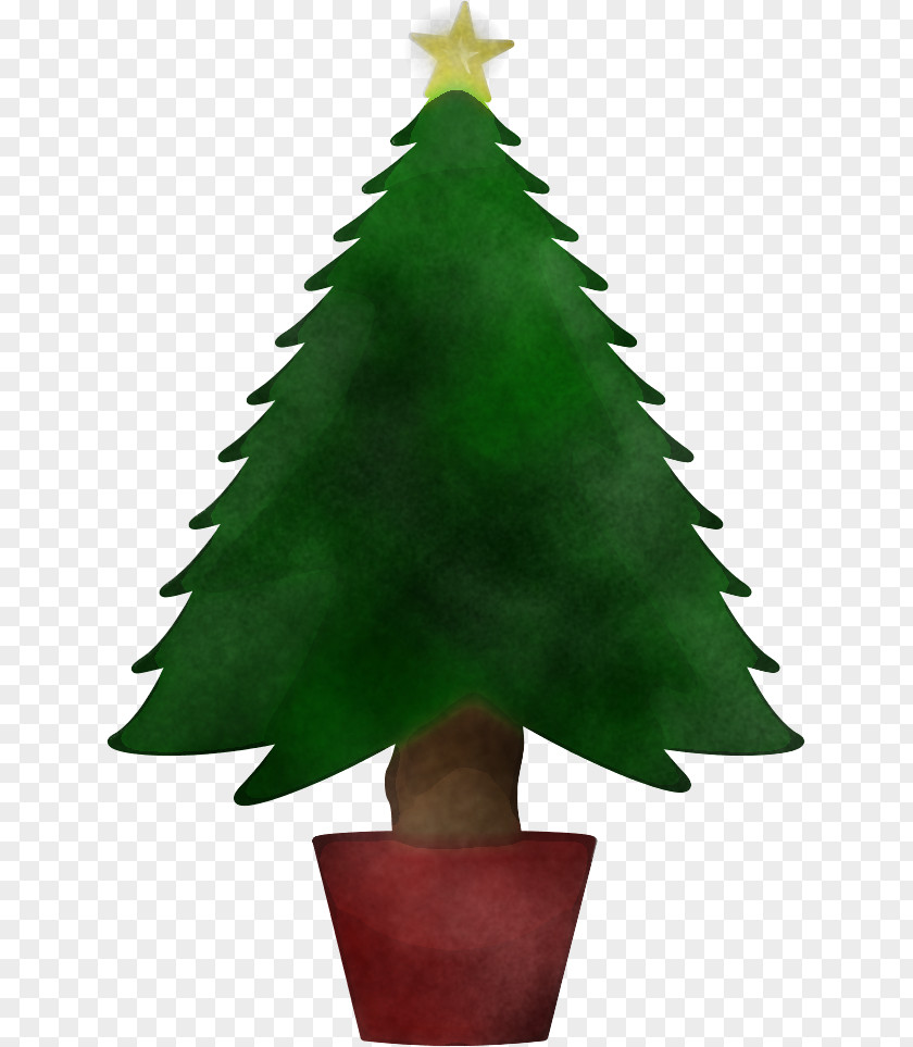 Christmas Ornament Flowerpot Tree PNG