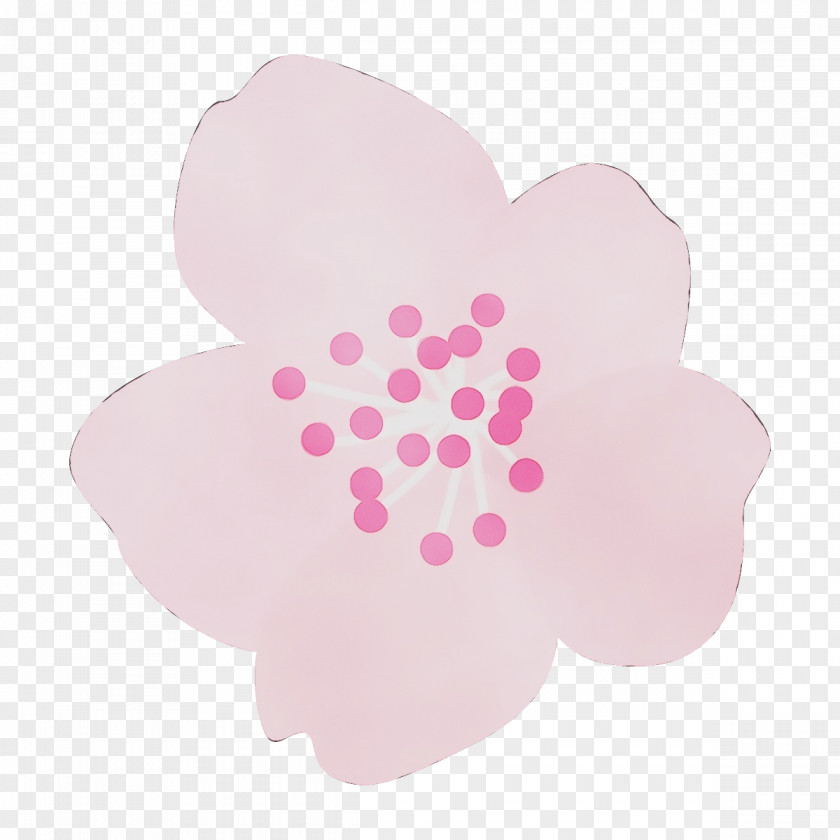 Flower Plant Pink Petal Heart Cloud PNG