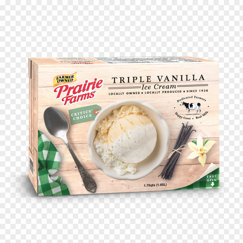 Ice Cream Vanilla Neapolitan Milk Prairie Farms Dairy PNG