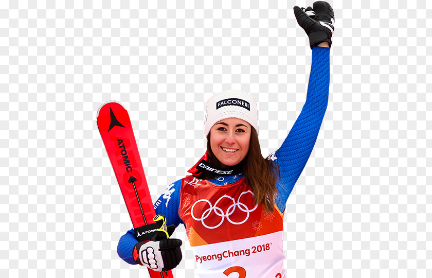 Radio Day Sofia Goggia Ski & Snowboard Helmets Alpine Skiing At The 2018 Winter Olympics – Women's Downhill PNG