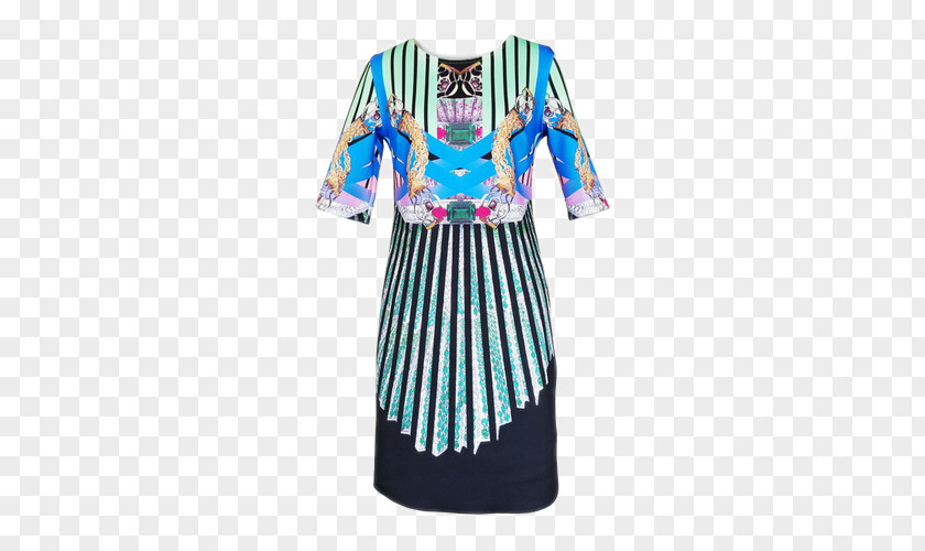Women Printed Dress Designer Download PNG