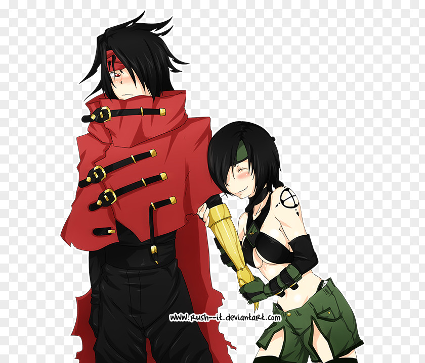 Yuffie Kisaragi Final Fantasy VII Vincent Valentine Cloud Strife Zack Fair PNG