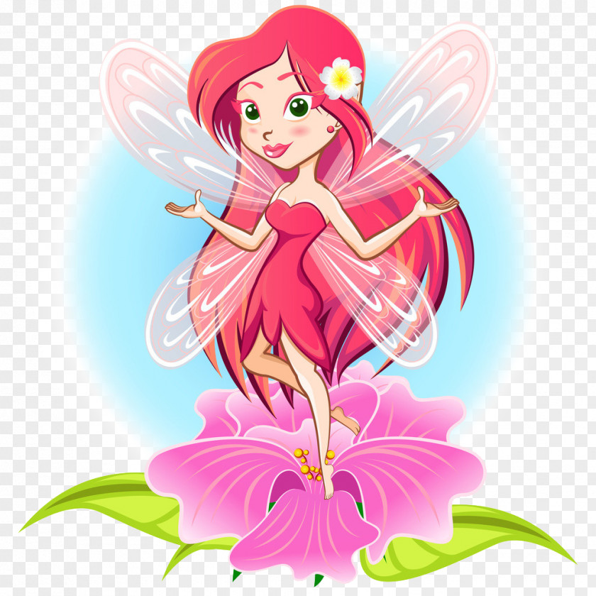 Cartoon Illustration Fairy Maiden Princess For Toddlers ! Coloring Book PNG