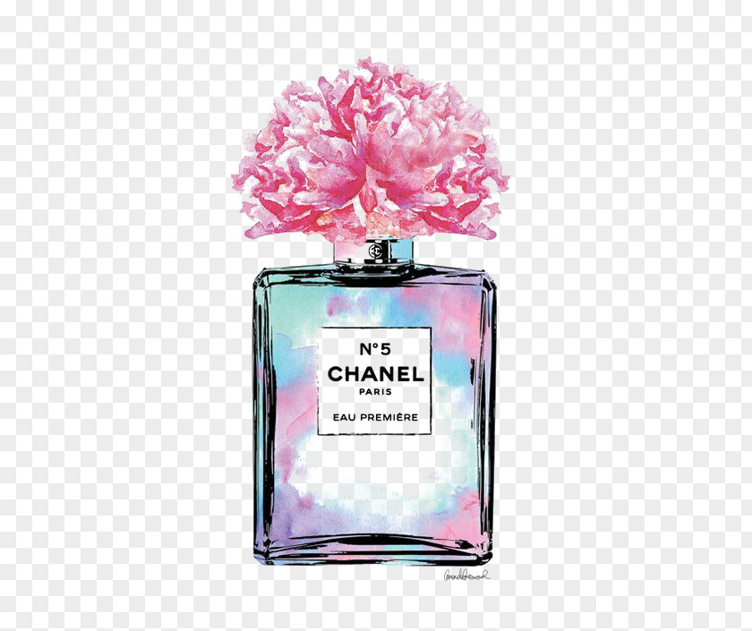 Drawing Perfume Chanel No. 5 Fashion Louis Vuitton PNG