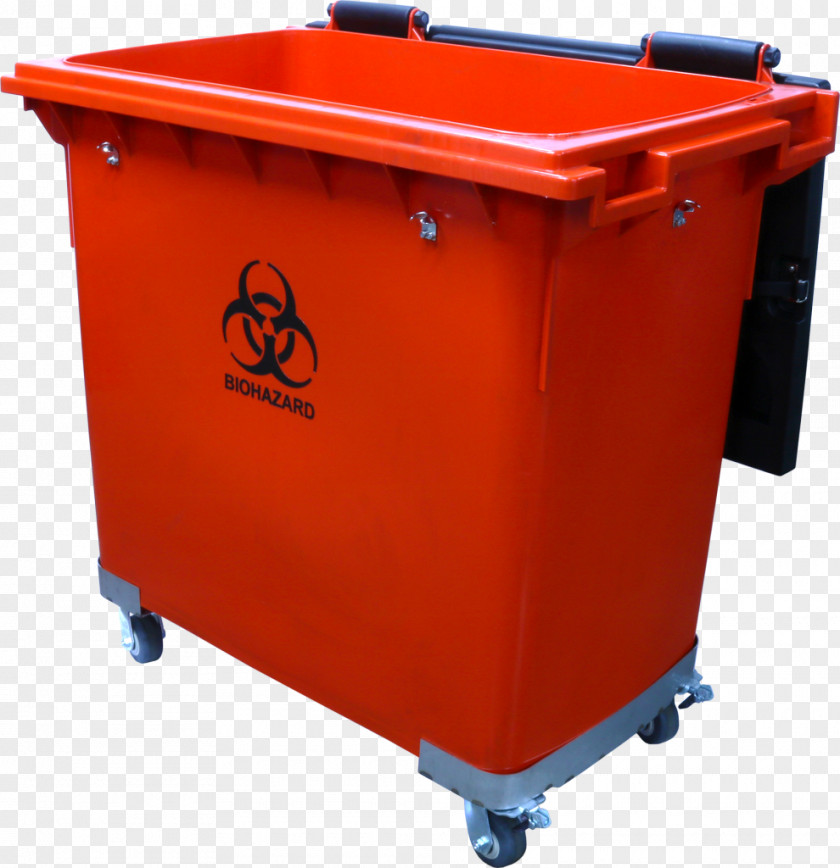 Medical Waste Rubbish Bins & Paper Baskets Plastic Recycling Bin Container PNG