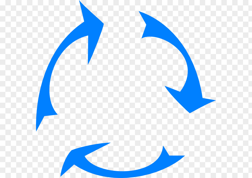 Recycle Blue Recycling Symbol Clip Art PNG