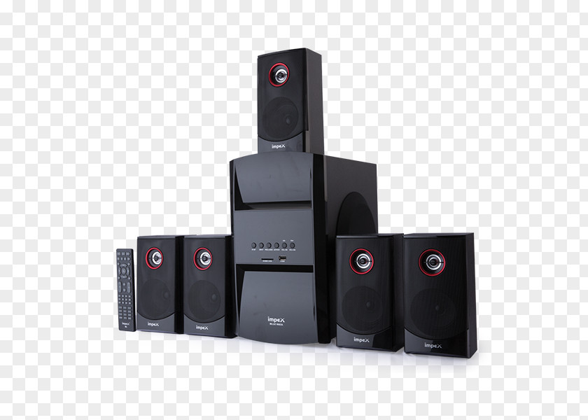Blue Technology Home Theater Systems 5.1 Surround Sound Loudspeaker Cinema Blu-ray Disc PNG