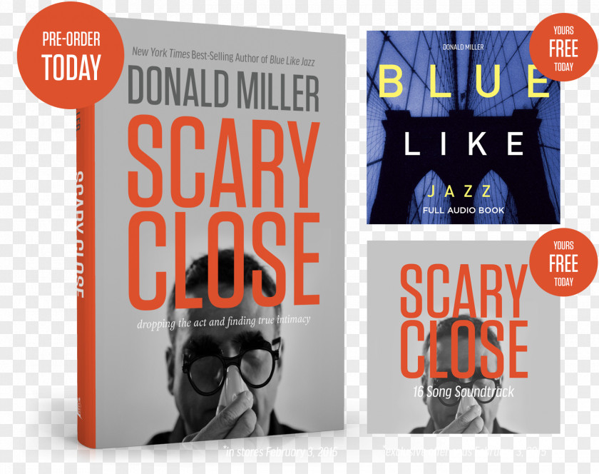 Book Scary Close Love Does: Discover A Secretly Incredible Life In An Ordinary World Does Study Guide: Blue Like Jazz Million Miles Thousand Years PNG