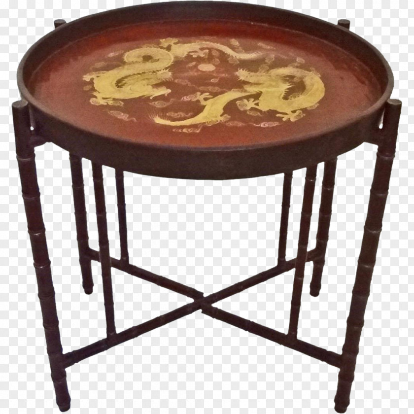 Chinoiserie Bedside Tables Furniture Tray Wood PNG