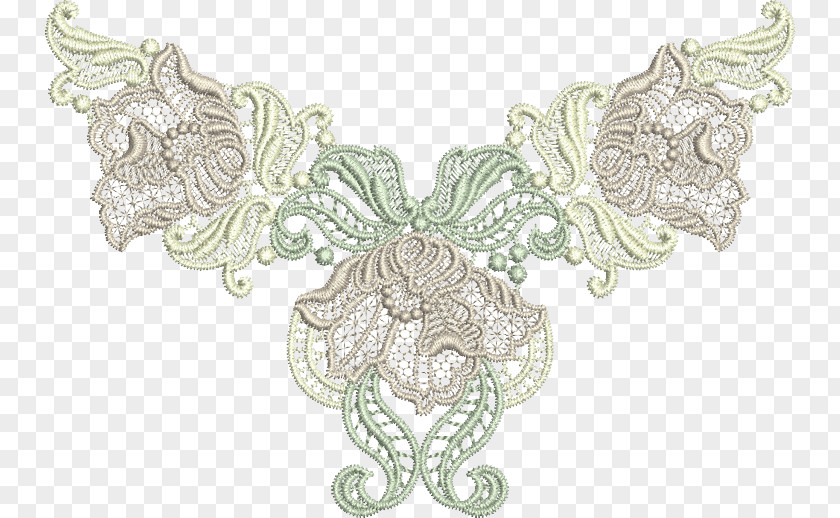 Lace Embroider Now Embroidery Pattern PNG