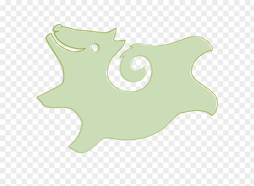 Smile. Dog Leaf Animated Cartoon PNG