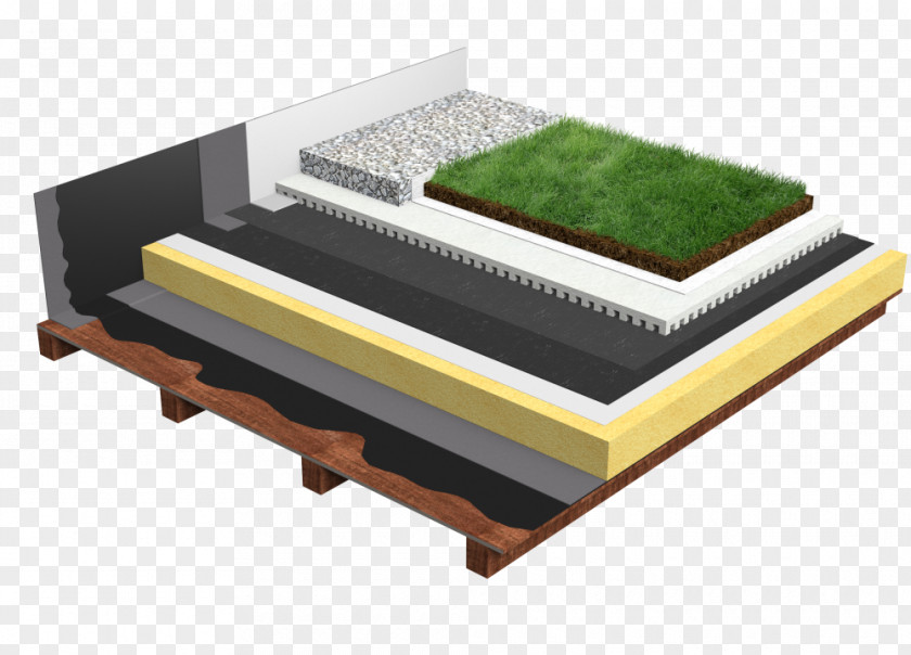 Timber Green Roof Terraço-jardim Building Insulation Information Modeling PNG
