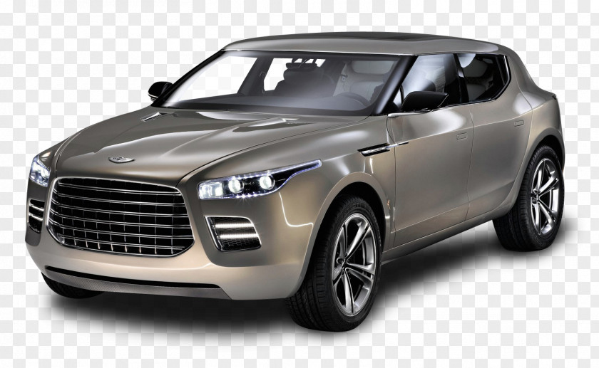 Aston Martin Lagonda Silver Car Mid-size Compact Sport Utility Vehicle Personal Luxury PNG