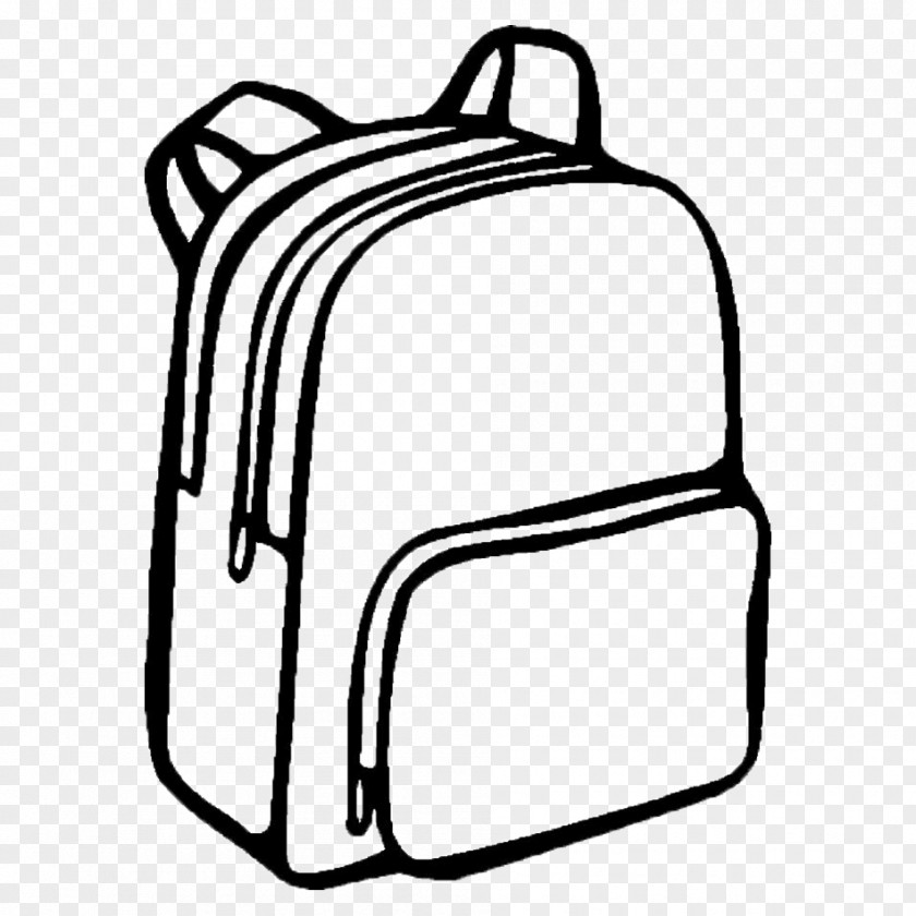 Backpack Coloring Book Bag School Drawing PNG