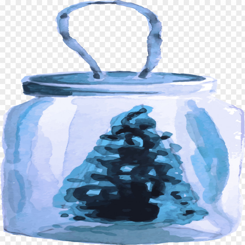 Blue Aqua Turquoise And White Porcelain Ice PNG