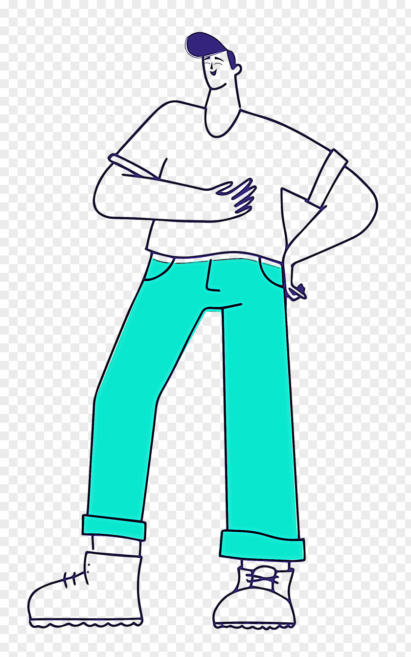 Boy Standing PNG