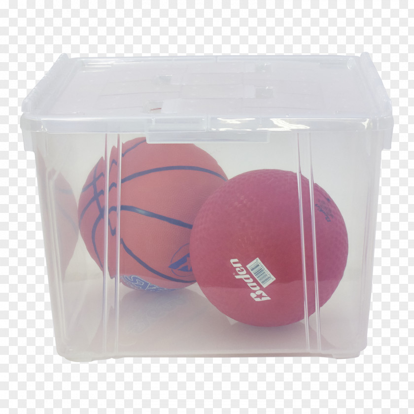 Storage Basket Plastic Pink M PNG