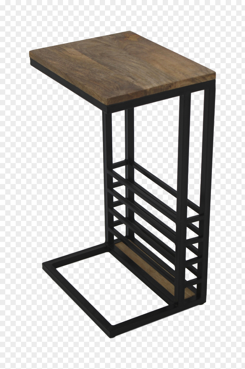 Wooden Small Stool Table Bijzettafeltje Furniture Bijzettafel Mangohout/ijzer Chair PNG