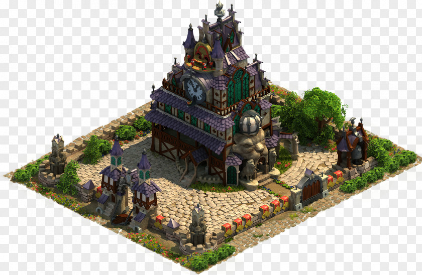 Fantasy City Recreation PNG