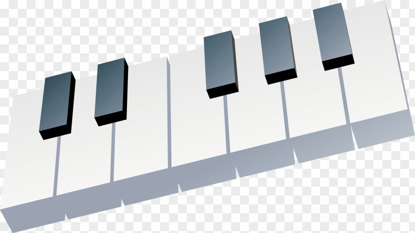 Piano Vector Material Digital Musical Keyboard PNG