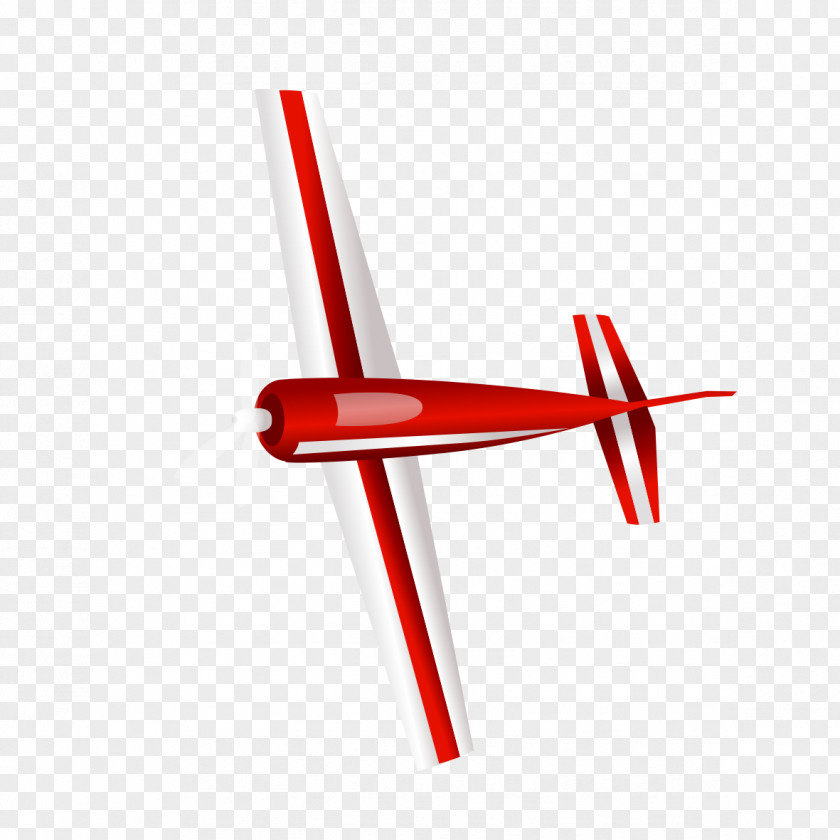 Red Plane Model Airplane Aircraft Helicopter Flight PNG