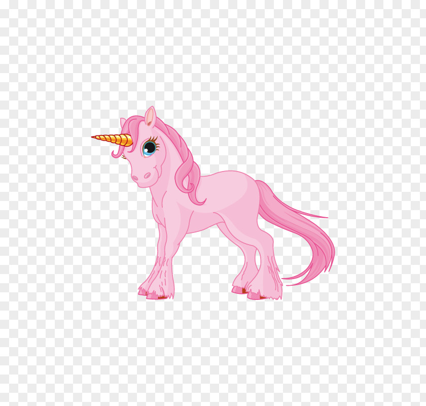 Unicorn Invisible Pink Mural PNG